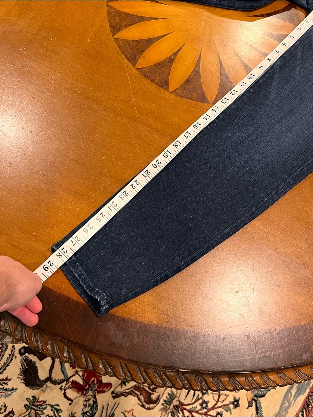 Good American Good Waist Super High Rise Skinny Jeans Medium Blue Wash 16 - Picture 13 of 16
